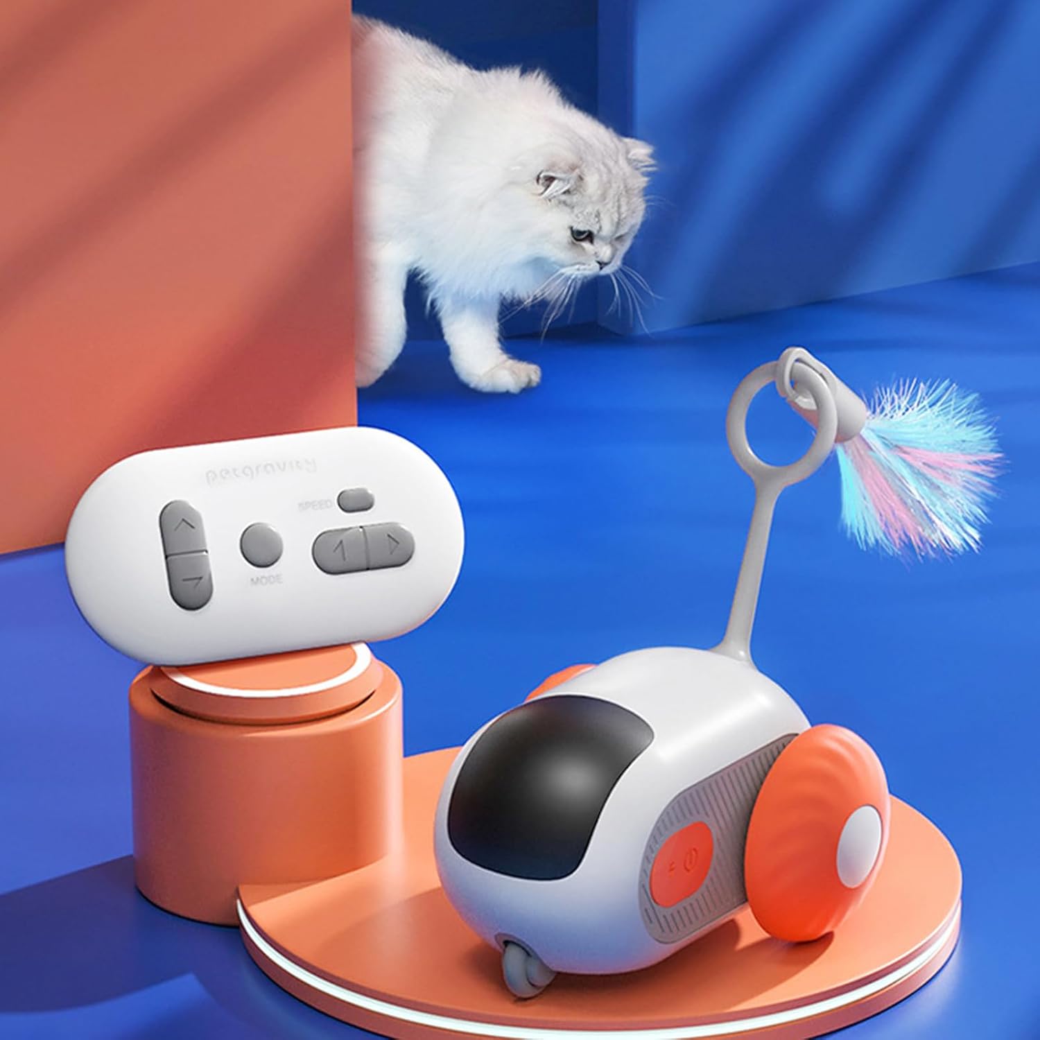 Joggypaws Automatic car cat toy